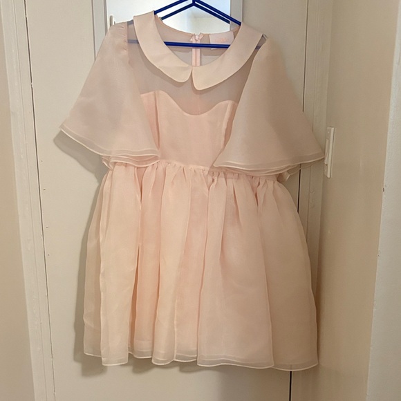 Selkie Lala Land Dress Pale Pink 1X Women